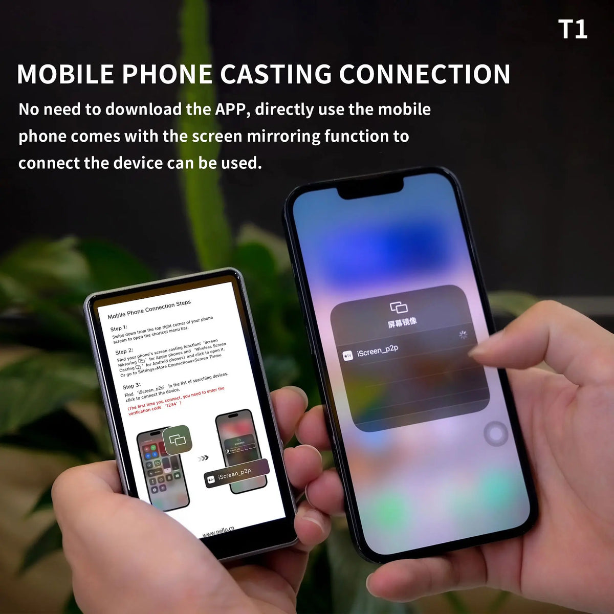 Magnetic Phone Monitor - VlogView™